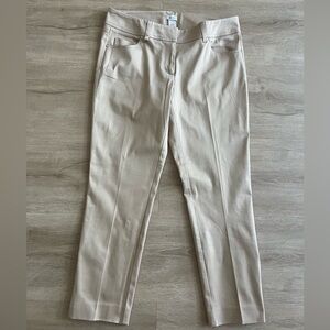 CACHE Tan Ankle Pants Size 10 NWT